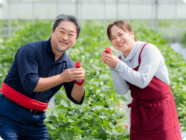 苺農園の方々